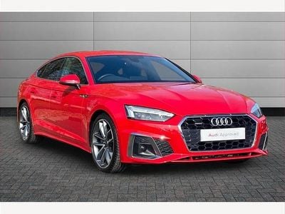 Used Audi A5 Sportback S-Line 204 HP (150 kW) 2023 Red Hatchback