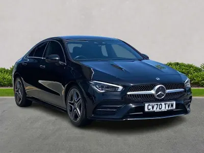 Used Mercedes CLA180 AMG Line Premium Plus 2020 Black Sedan