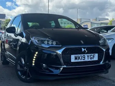 Used DS Automobiles DS3 110 HP (80 kW) 2019 Black Hatchback