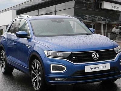 Blue Used 2019 VW T-Roc R-line SUV | £14,950 (Good price)