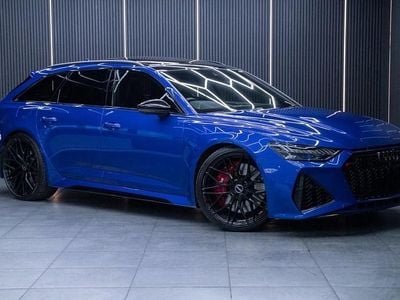 Begagnad Audi RS6 Comfort 600 HK (441 kW) 2022 Blå Kombi