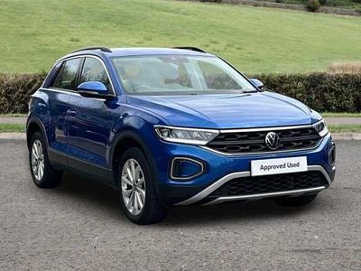Used VW T-Roc Life 110 HP (80 kW) 2023 Blue SUV