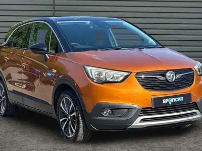 Used Vauxhall Crossland X Elite 110 HP (80 kW) 2018 Orange SUV