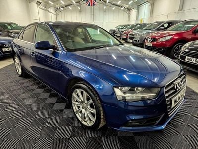 Used Audi A4 Business 177 HP (130 kW) 2014 Blue Sedan