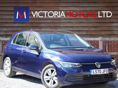Used VW Golf VII Life 130 HP (95 kW) 2020 Blue Hatchback