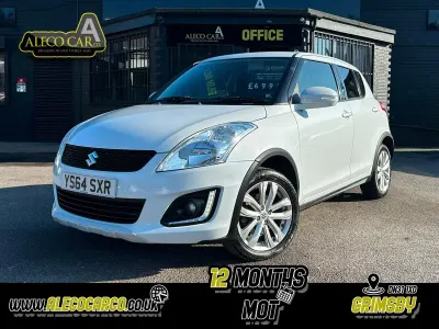 Used Suzuki Swift SZ4 94 HP (69 kW) 2014 White Hatchback