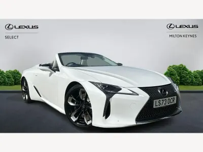 Used Lexus LC 500 2023 White Cabriolet
