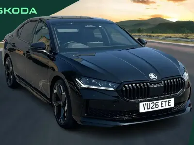 Used Skoda Superb SportLine 150 HP (110 kW) 2026 Black Hatchback