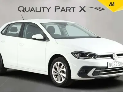 Used VW Polo Style 95 HP (69 kW) 2023 White Hatchback