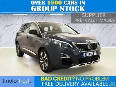 Used Peugeot 5008 Premium 130 HP (95 kW) 2019 Blue SUV