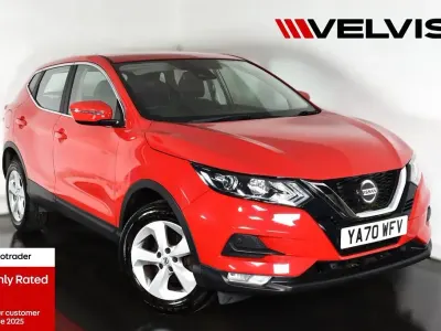 Used Nissan Qashqai Acenta Premium 140 HP (102 kW) 2020 Red SUV