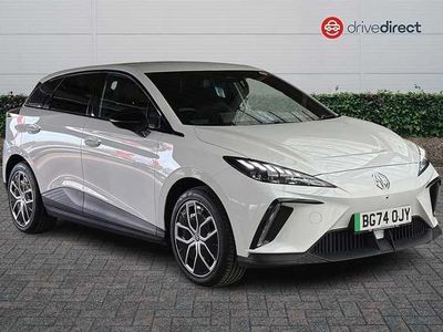 Used MG MG4 EV Trophy 2024 White Hatchback