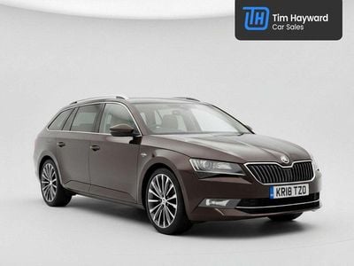 Used Skoda Superb LAURIN & KLEMENT 190 HP (139 kW) 2018 Brown Estate