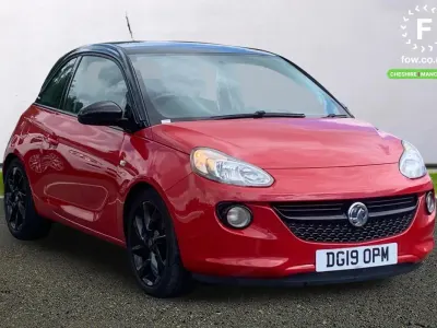 Used Vauxhall Adam 70 HP (51 kW) 2019 Red Hatchback