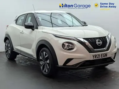 Used Nissan Juke Acenta 117 HP (86 kW) 2021 White SUV