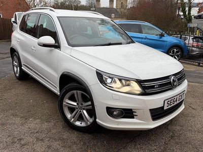 White Used 2015 VW Tiguan R-line SUV | £6,950 (Fair price)