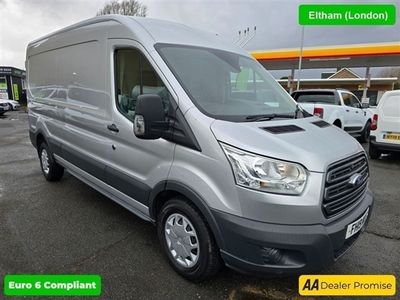used Ford Transit 2.0 350 L3 H2 P/V 129 BHP IN SILVER WITH 58,400 MILES AND A FULL SERVICE HISTORY, 1 OWNER FROM NEW,
