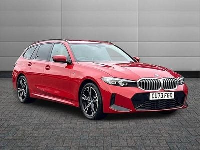 Used BMW 330e M Sport 288 HP (211 kW) 2023 Red Estate