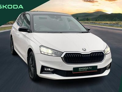 Used Skoda Fabia Colour Edition 94 HP (69 kW) 2024 Candy white black magic pearl effect Hatchback