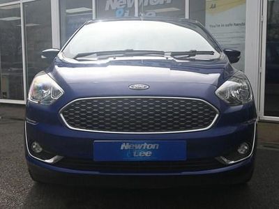 Used Ford Ka Plus Zetec 70 HP (51 kW) 2019 Blue Hatchback