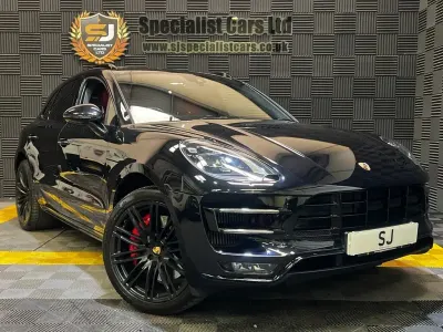 Used Porsche Macan Turbo Performance Package 440 HP (323 kW) 2018 Black SUV