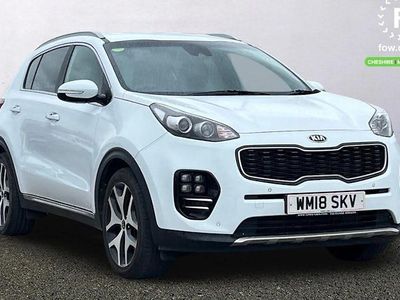 Used Kia Sportage GT-Line 141 HP (103 kW) 2018 White SUV