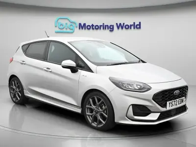 Second-hand Ford Fiesta ST-Line 125 CP (91 kW) 2022 Argintiu Hatchback