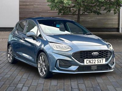 Blue Used 2022 Ford Fiesta ST-Line Hatchback | £12,995 (Fair price)