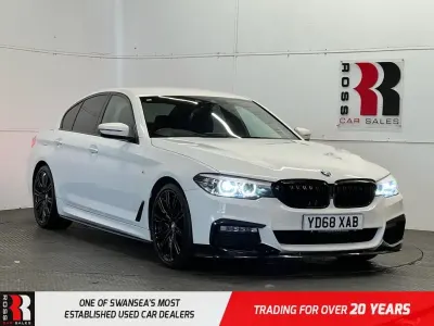 Used BMW 530 M Sport 265 HP (194 kW) 2018 White Sedan