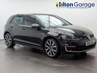 Used VW Golf VII GTE 204 HP (150 kW) 2016 Black Hatchback