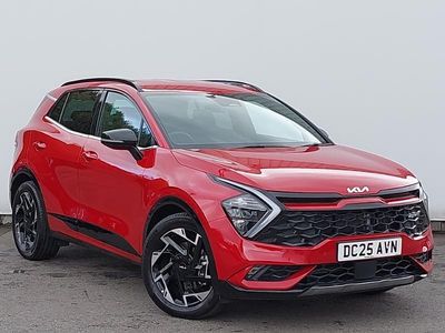 Red Used 2025 Kia Sportage GT-Line SUV | £27,998 (Good price)