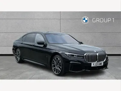 Used BMW 740L M Sport 340 HP (250 kW) 2021 Black Sedan