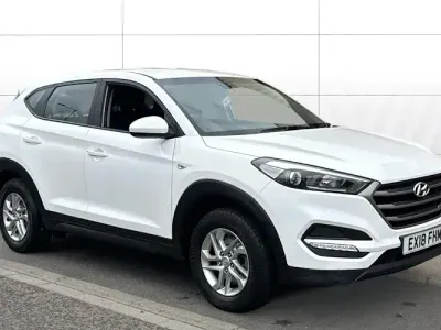 Used Hyundai Tucson 132 HP (97 kW) 2018 White SUV