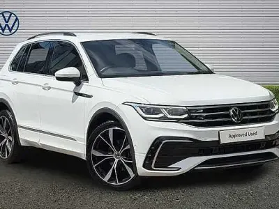 Used VW Tiguan R-line 150 HP (110 kW) 2023 White SUV