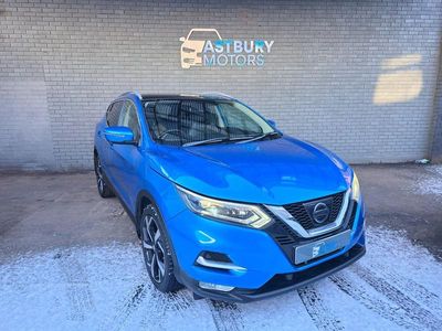 Blue Used 2017 Nissan Qashqai Tekna SUV | £11,150 (Fair price)