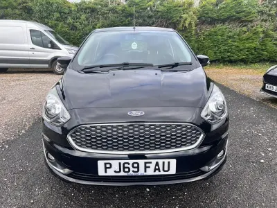 Used Ford Ka Plus Zetec 85 HP (62 kW) 2019 Black Hatchback