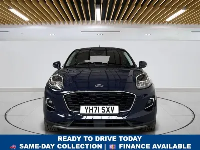 Used Ford Puma Titanium 125 HP (91 kW) 2021 Blue SUV