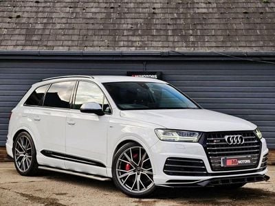 White Used 2018 Audi SQ7 Design SUV | £39,989 (Fair price)