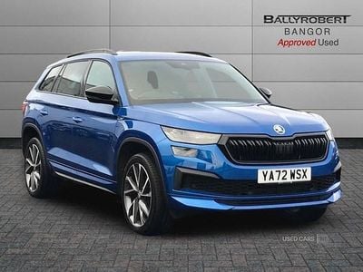 Used Skoda Kodiaq SportLine 150 HP (110 kW) 2023 Blue SUV
