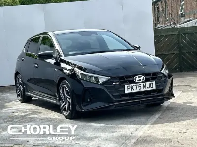 Used Hyundai i20 N Line 100 HP (73 kW) 2025 Black Hatchback