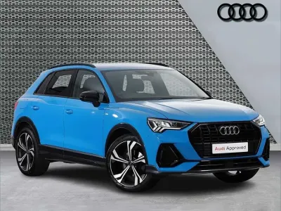 Used Audi Q3 S-Line 150 HP (110 kW) 2020 Blue SUV