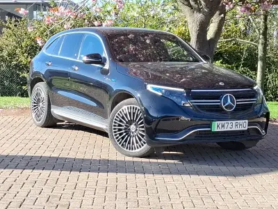 Used Mercedes EQC400 AMG Line Premium 300 kW (408 HP) 2023 Black SUV