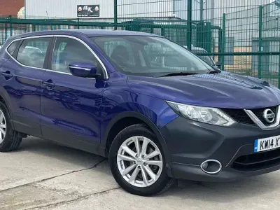 Used Nissan Qashqai Acenta 110 HP (80 kW) 2014 Blue SUV