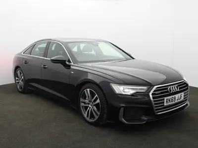 Used Audi A6 S-Line 241 HP (177 kW) 2019 Black Sedan