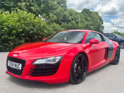 Used Audi R8 Coupé 420 HP (308 kW) 2008 Red Coupe