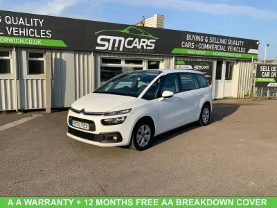 Usado Citroën Grand C4 Picasso Touch 100 HP (73 kW) 2017 Branco Monovolume