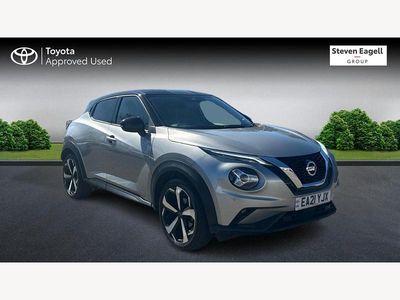 Used Nissan Juke Tekna 2021 Silver SUV