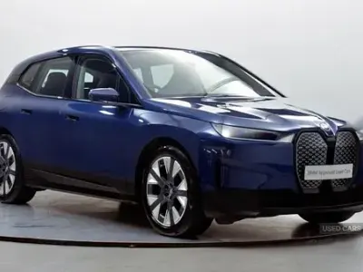 Used BMW iX Sport Line 239 kW (326 HP) 2022 Blue SUV