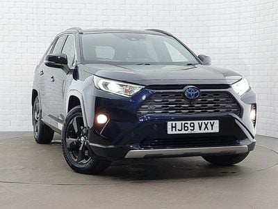 Blue Used 2019 Toyota RAV4 Hybrid SUV | £20,698 (A bit pricey)