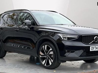 Metallic onyx black Used 2024 Volvo XC40 Plus SUV | £30,575 (Fair price)